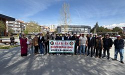 HAK-İŞ Niğde’den 1 Mayıs Mesajı: “Emeğin Hakkı İçin Alanlardayız”