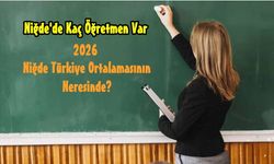 Niğde'de Kadrolu Kaç Öğretmen Var?