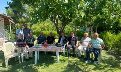 Bor Kaymakamı Görgülüaslan'dan Necmi Pişkin'e Geçmiş Olsun Ziyareti