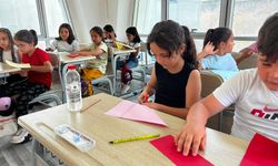 Bor Gençlik Merkezi'nde Matematik Dersleri Origami ile Eğlenceye Dönüşüyor