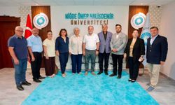 Niğde Kültür ve Yardımlaşma Derneği'nden Rektör Uslu'ya Ziyaret