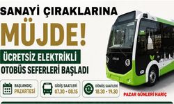 Niğde Belediyesi'nden Sanayi Çıraklarına Ücretsiz Ulaşım