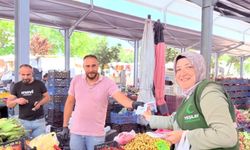 Yeşilay Niğde’den Semt Pazarı’nda Bağımlılıkla Mücadele Çalışması
