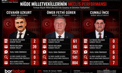 TBMM Resmi Verilerine Göre Niğde Milletvekillerinin Meclis Performansı