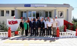 Bor’da yapımı devam eden öğrenci yurdunda inceleme