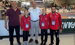 Uzkurt, Hırvatistan’daki Güreş Şampiyonasında Milli Sporcuları Yalnız Bırakmadı