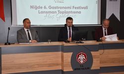 6. Niğde Gastronomi Festivali’nin Lansmanı Gerçekleştirildi