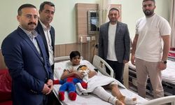 Yeni Parti İl Başkanı Adem’den Gazze’li Muhsin’e Ziyaret