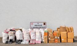 Kaçak ürünler kargo aracında yakalandı