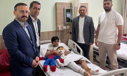 Yeni Parti Niğde İl Teşkilatından Gazze’de Yaralanan Muhsin’e Ziyaret