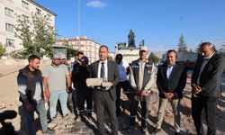 Başkan Özdemir, Özbelde Mevkiinde Altyapı Çalışmalarını Yerinde İnceledi