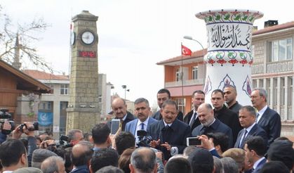 Bakan Özhaseki  Niğde ve Bor'u ziyaret etti