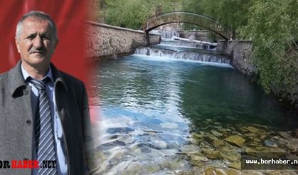 Ecemiş Çayı'na kanalizasyon akıyormuş meğer?