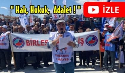 Niğde'de Eğitim - İş önderliğinde 1 Mayıs Kutlaması Yapıldı