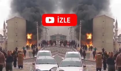 Yabancı uyruklu kişiler Niğde'de yangın çıkardı