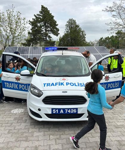 Trafik Haftası Etkinliklerine Kaymakam Abdulhamit Bağış’tan Destek