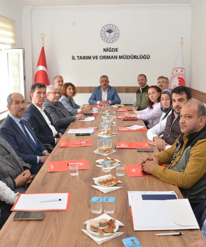 Tarımsal Kuraklık İl Kriz Merkezi Toplantısı Niğde’de Gerçekleştirildi