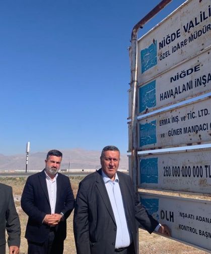 Niğde Havaalanı 29 Yıldır Temelde Kaldı