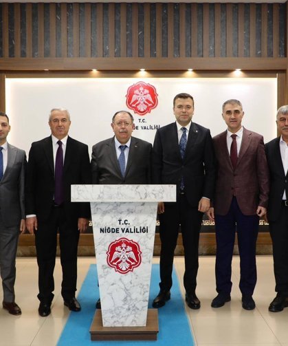 Yüksek Yargı ve YSK Heyetinden Vali Akmeşe’ye Ziyaret