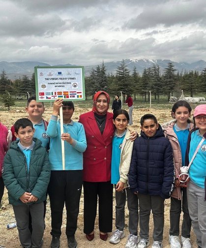 “Etwınnıng Hatıra Ormanı” Geleceğe Nefes Oldu