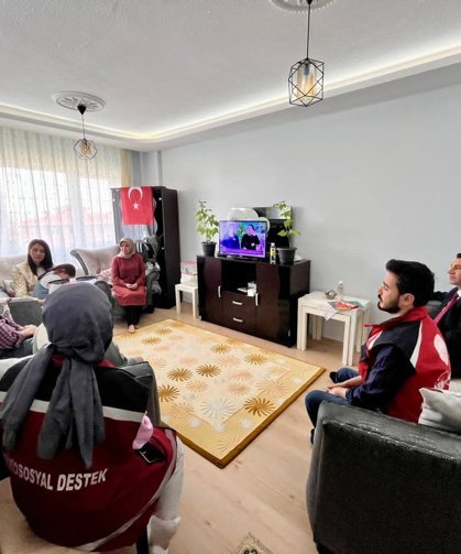 Şehit Annesi ve Koruyucu Aileye Anneler Günü Ziyareti