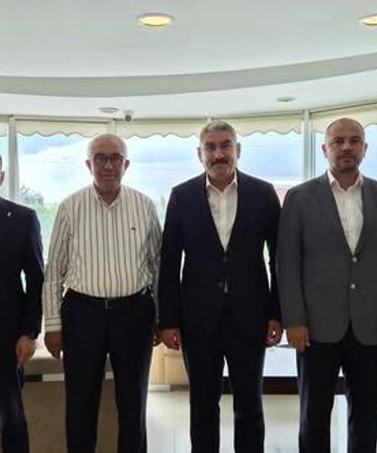 Milletvekili Uzkurt’tan Okçu Beton’a Ziyaret