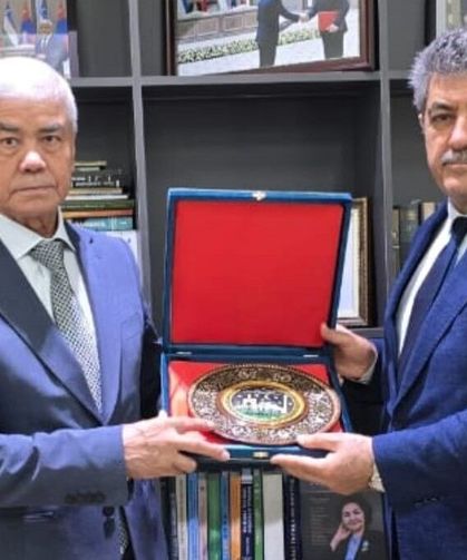 Özbekistan Milli Haber Ajansı ile TDGF Arasında İş Birliği Görüşmesi
