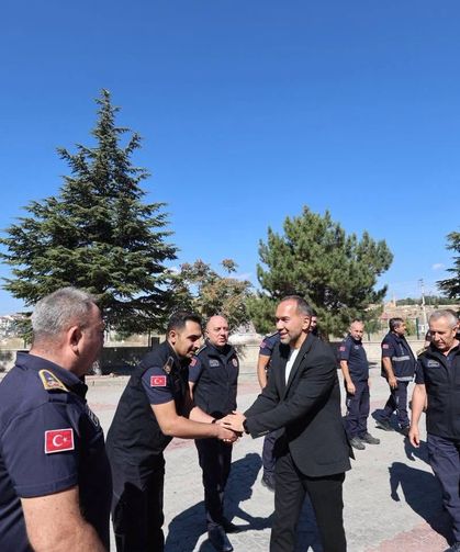 Başkan Özdemir, İtfaiye Personeliyle Buluştu