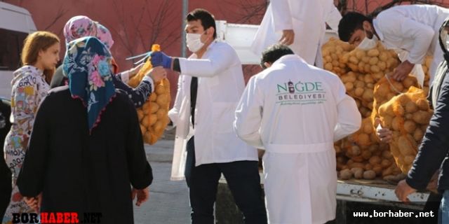 Başkan Özdemir Patates Çiftçisinin Yüzünü Güldürdü