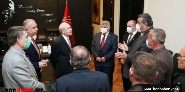 CHP Ulukışla heyetinden  Kılıçdaroğlu’na ziyaret