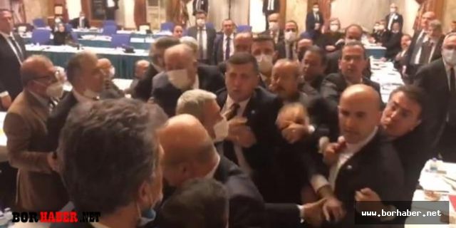 Hemşerimiz MHP Milletvekili Olcay Kılavuz ile HDP'liler arasında kavga