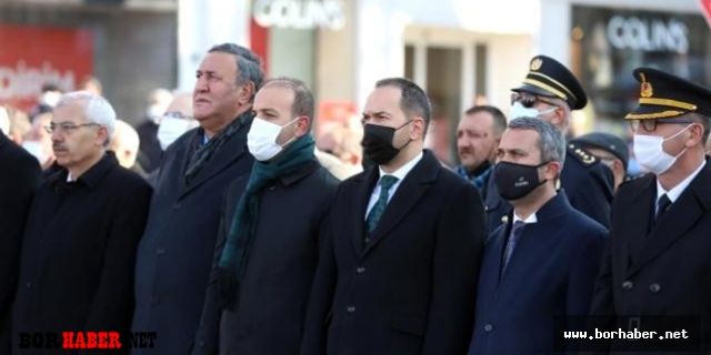 Mustafa Kemal Atatürk'ün Niğde'ye gelişinin 88. yıl dönümü düzenlenen törenle kutlandı.