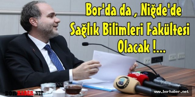 Bor'un Sağlık Bilimleri Fakültesinde Sorun Yok... Açılacak