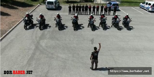 Niğde Emniyet Müdürlüğü Motosiklet Timi Göreve Hazır