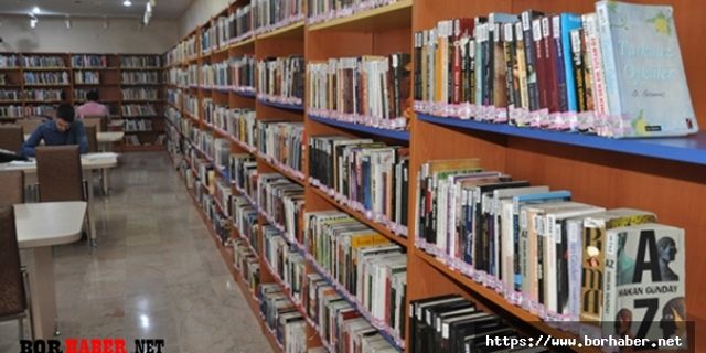 Niğde Halk kütüphanelerinde 174 bin Kitap bulunuyor