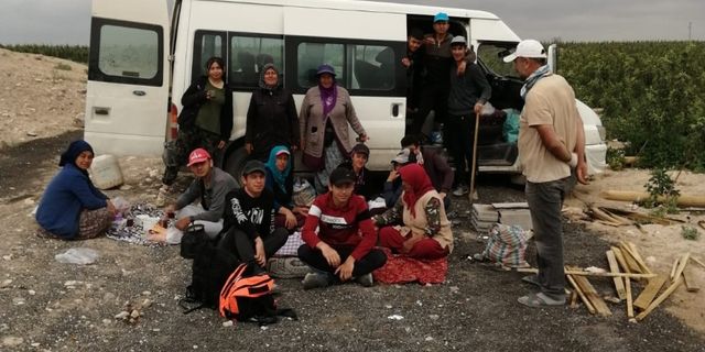 Zam İsteyen Tarım İşçileri Greve Başladı
