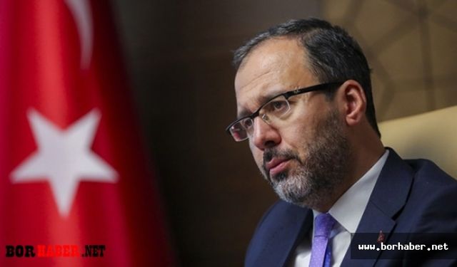 Gençlik ve Spor Bakanı Kasapoğlu  Niğde'ye geliyor