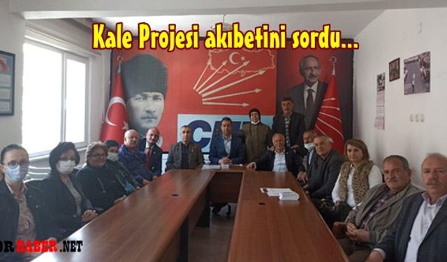 Erhan Adem Kale Projesi Sorusunu Sordu ve Yanıt Bekliyor