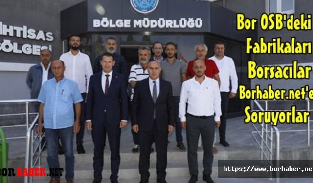 Bor Karma OSB'ye 7 Yeni Yatırımcıya Arsa Tahsisi Yapıldı