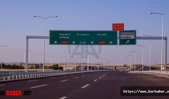 Ankara-Niğde Otoyolu’nu Kullanan Araç Sayısı 9 Milyona Dayandı