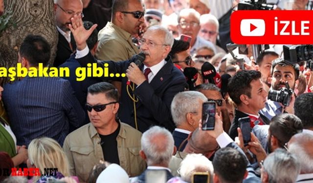 Kemal Kılıçdaroğlu Niğde'de... Esnaf Ziyaretinde Konuştu