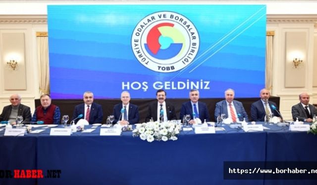 NİTSO Yönetimi TOBB Başkanı Hisarcıklıoğlu'na Destek İçin Ankara'da
