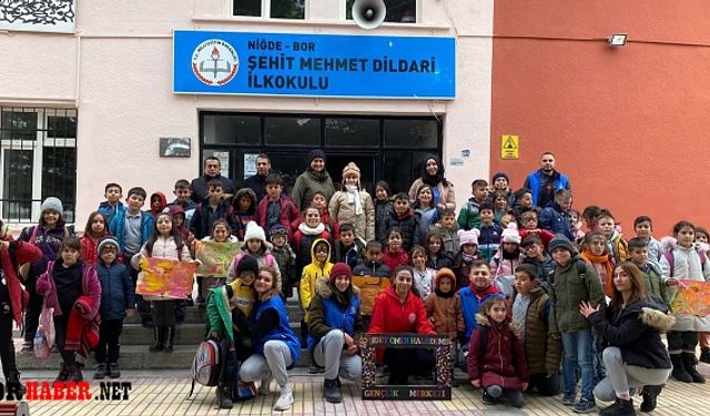 ‘Merkezim Her Yerde’ projesi ilkokul öğrencileriyle buluştu