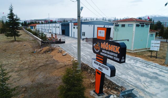 Niğde Belediyesi Modern Ekmek Fabrikası Ürün Yelpazesini Genişletti
