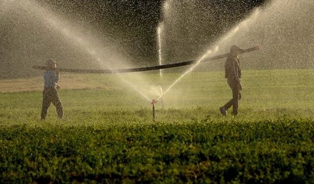 Tarımsal sulama desteklemesinde son tarih 15 Ekim