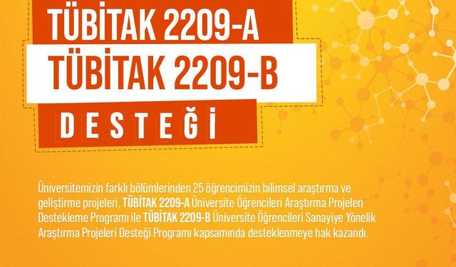 TÜBİTAK'tan NÖHÜ Öğrencilerine Proje Desteği