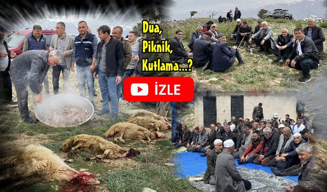 Çamardı'da da Yağmur Duasına Çıkıldı!