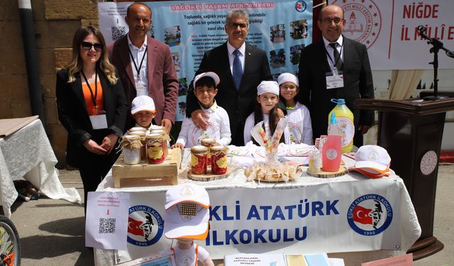 Edikli Atatürk İlkokulu birinci oldu