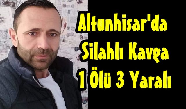 Altunhisar’da Kuzenler kavga etti 1 ölü 3 yaralı