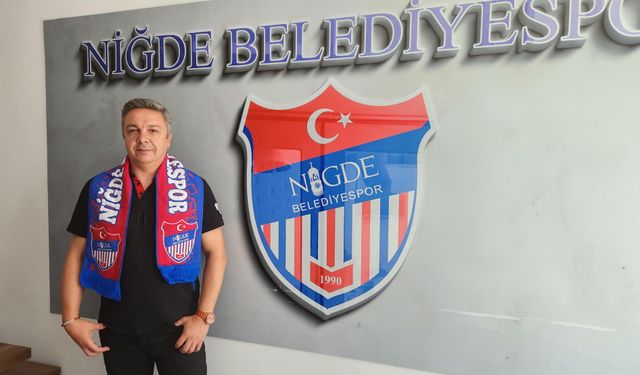 Niğde Belediyespor'un yeni teknik direktörü Ferit Alper Salgın oldu